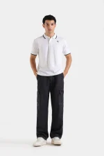 Basic Polo Shirt With Contrast Tipping - Image 6